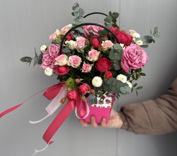 Сумочка с цветами Нежности момент