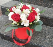 Коробка с цветами Нежность
