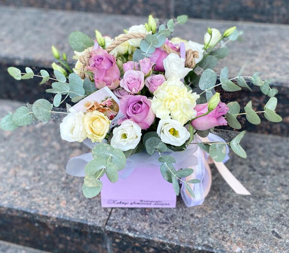 Ящик Лавандовая нежность