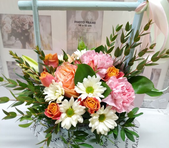 Ящик с цветами Прекрасный момент