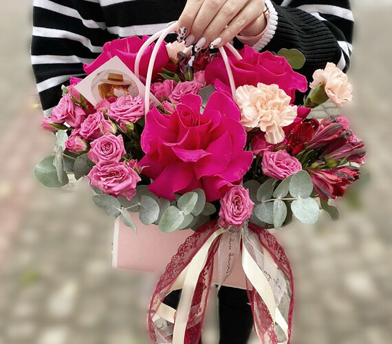 Сумочка с цветами Тайна