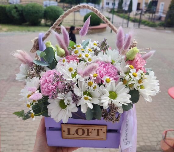 Ящик с цветами Вдохновение