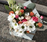 Конверт с цветами Восторг