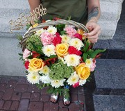 корзина с цветами