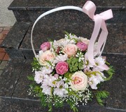 корзина с цветами