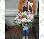 корзина с цветами