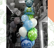 Шары С рождением мальчика